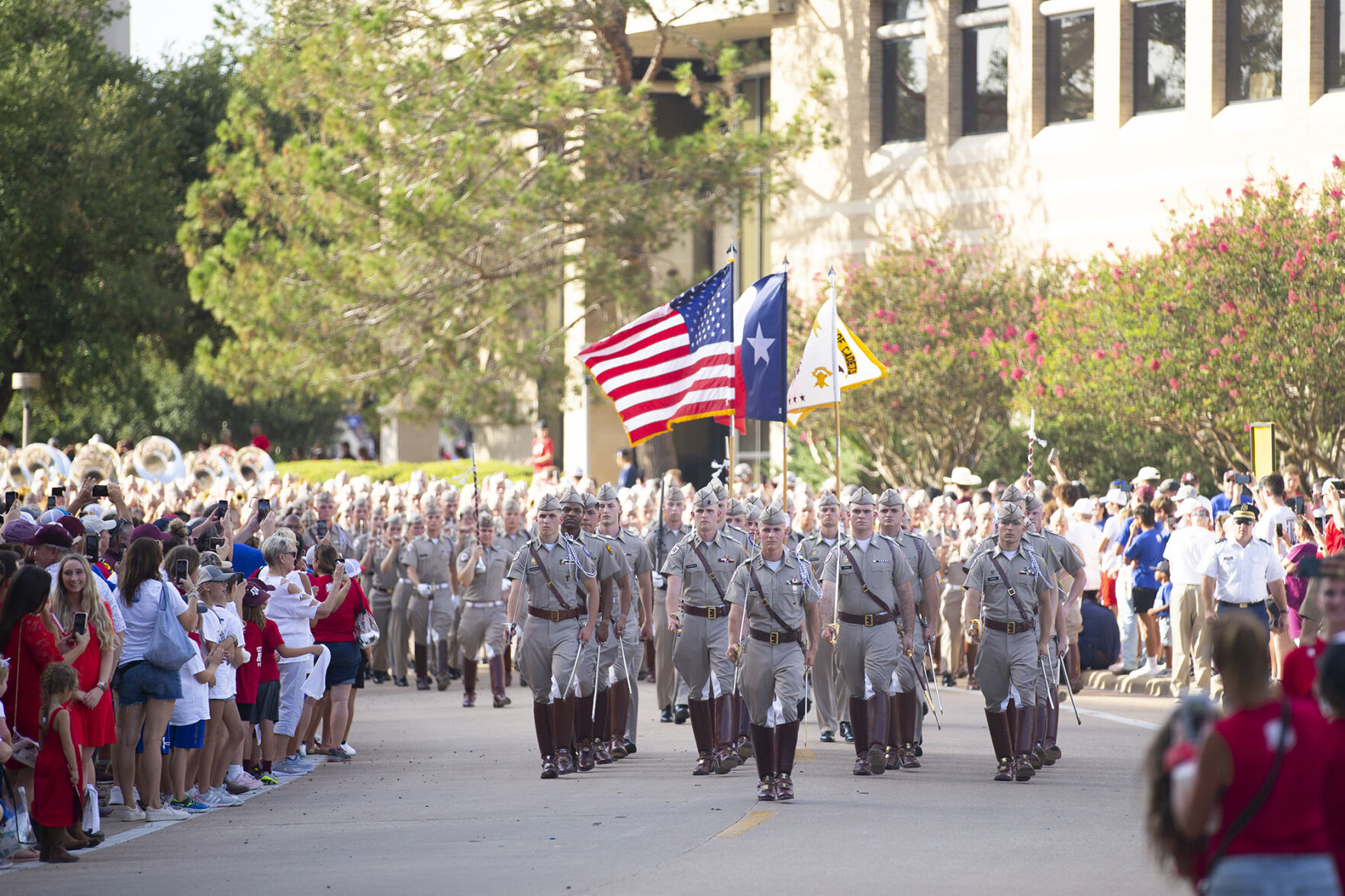 Corps of Cadets March in